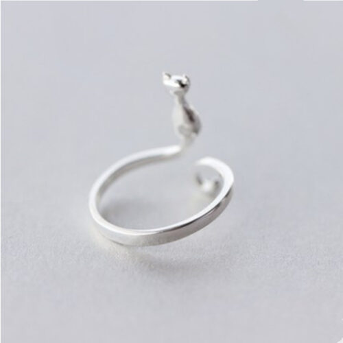Bague chat de la foret