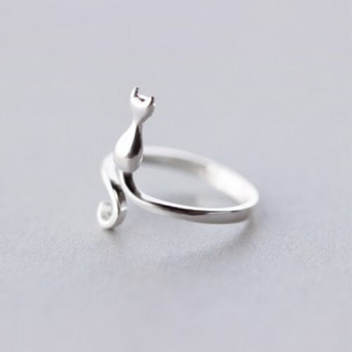 Bague chat de la foret