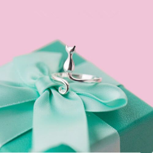 Bague chat de la foret
