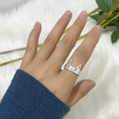 Bague Retro Chat
