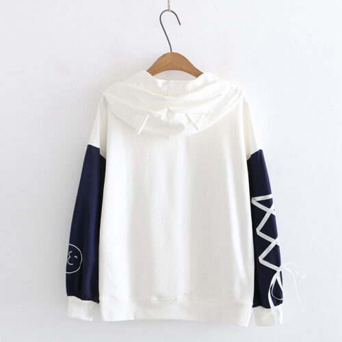 PULL-OVER IMPRIMÉ CHAT POUR FEMMES