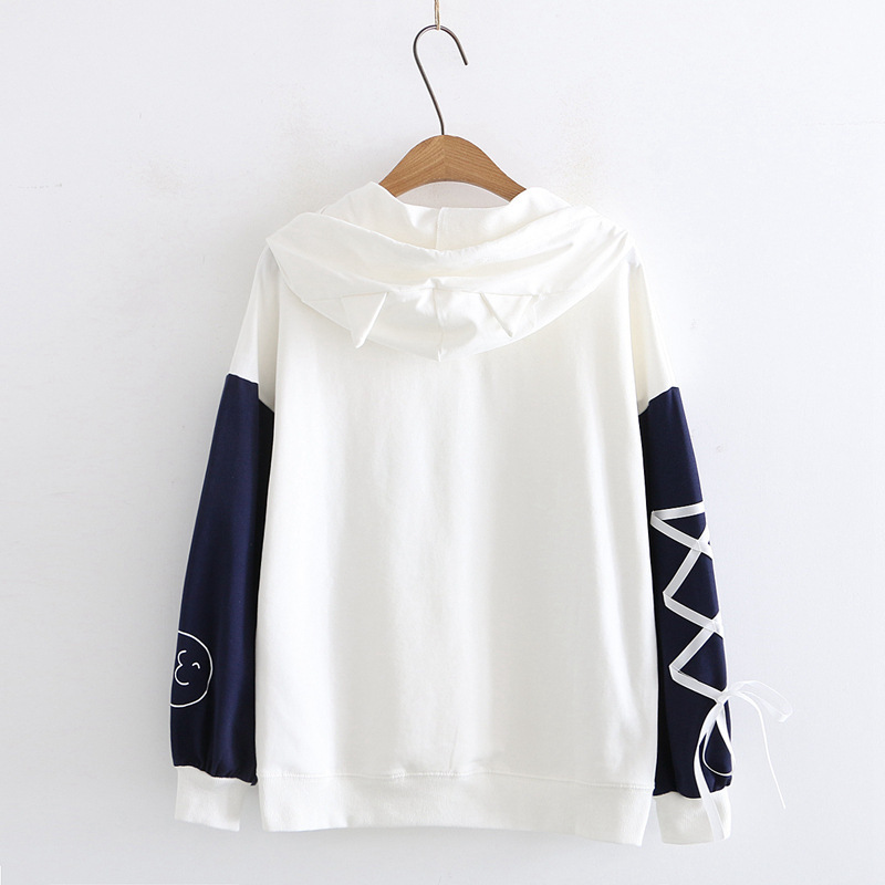 PULL-OVER IMPRIMÉ CHAT POUR FEMMES