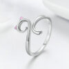 BAGUE LOVE CAT ARGENT S925