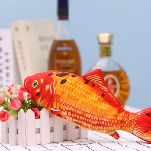 JOUET POUR CHAT SIMULATION POISSON