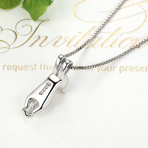 Collier Chat Chasseur Argent
