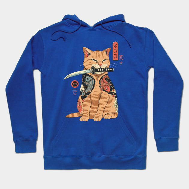 SWEAT À CAPUCHE À IMPRIMÉ CHAT AMUSANT UNISEXE