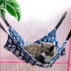 HAMAC AJUSTABLE POUR CAGE À CHAT EN LIN D’ÉTÉ