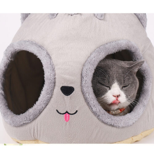 PANIER TÊTE DE CHAT