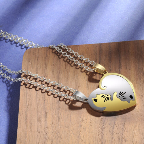 COLLIER LOVE CAT COUPLE