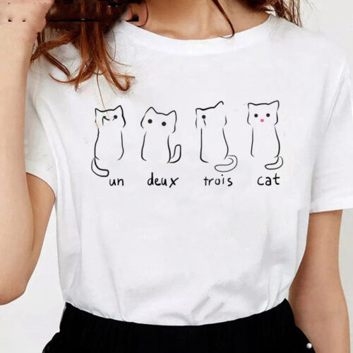 T-shirt décontracté blanc