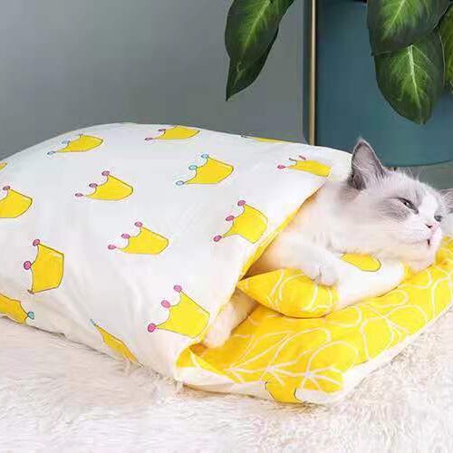SAC DE COUCHAGE POUR CHAT