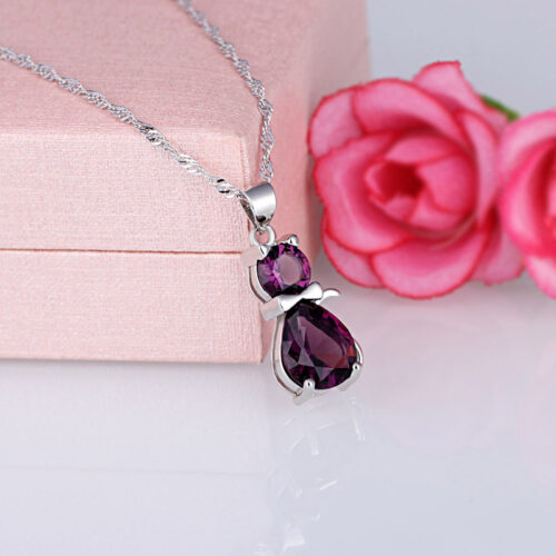 Collier en Argent & Améthyste