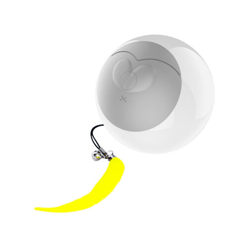 BOULE ROULANTE AUTOMATIQUE LUMINEUSE DE CHAT DRÔLE DE LED