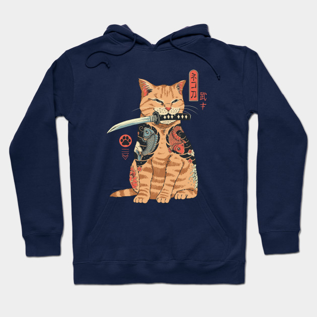 SWEAT À CAPUCHE À IMPRIMÉ CHAT AMUSANT UNISEXE