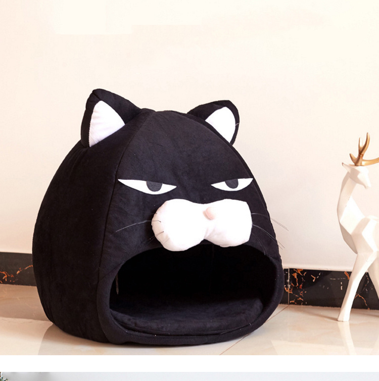 NID DE COUCHAGE CHAT noir pr