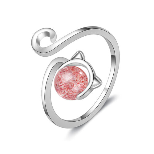 Bague Chat Coréen Argent