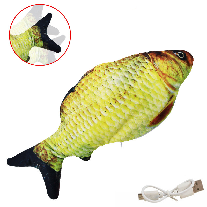JOUET POUR CHAT SIMULATION POISSON