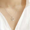 Collier Cat Moon en Zircone