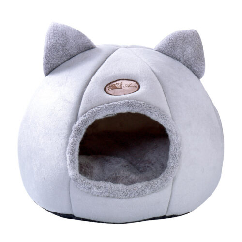NID POUR CHAT SEMI-FERMÉ