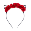 Serre-Tête Chat Fleuri