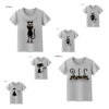 T-SHIRT FEMMES CHAT NOIR