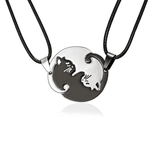 Collier Love Cat Couple