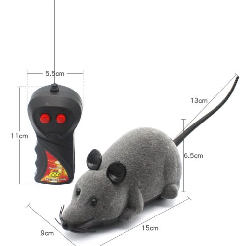 JOUET SOURIS POUR CHAT TÉLÉCOMMANDÉE