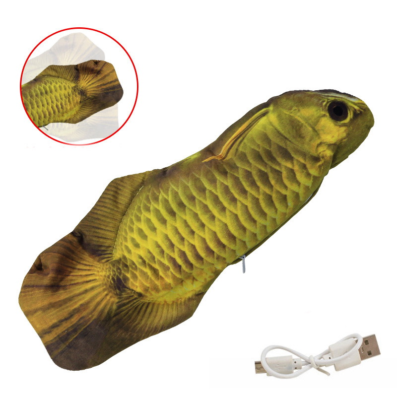 JOUET POUR CHAT SIMULATION POISSON