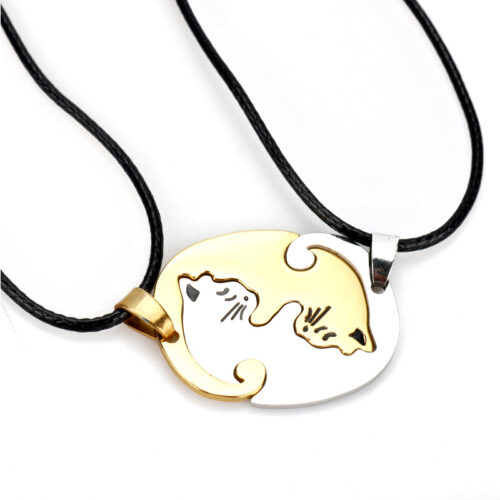 Collier Love Cat Couple