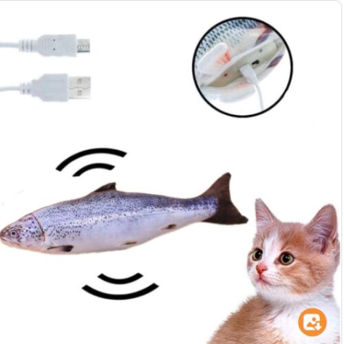 JOUET POUR CHAT SIMULATION POISSON