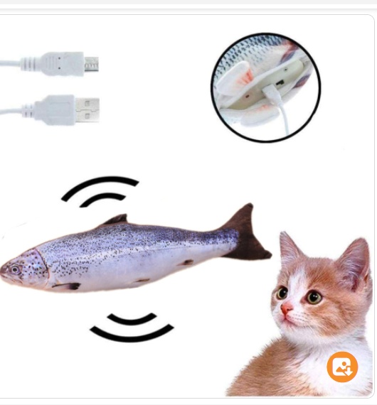 JOUET POUR CHAT SIMULATION POISSON