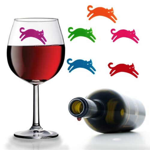 STICKERS POUR VERRE CHAT