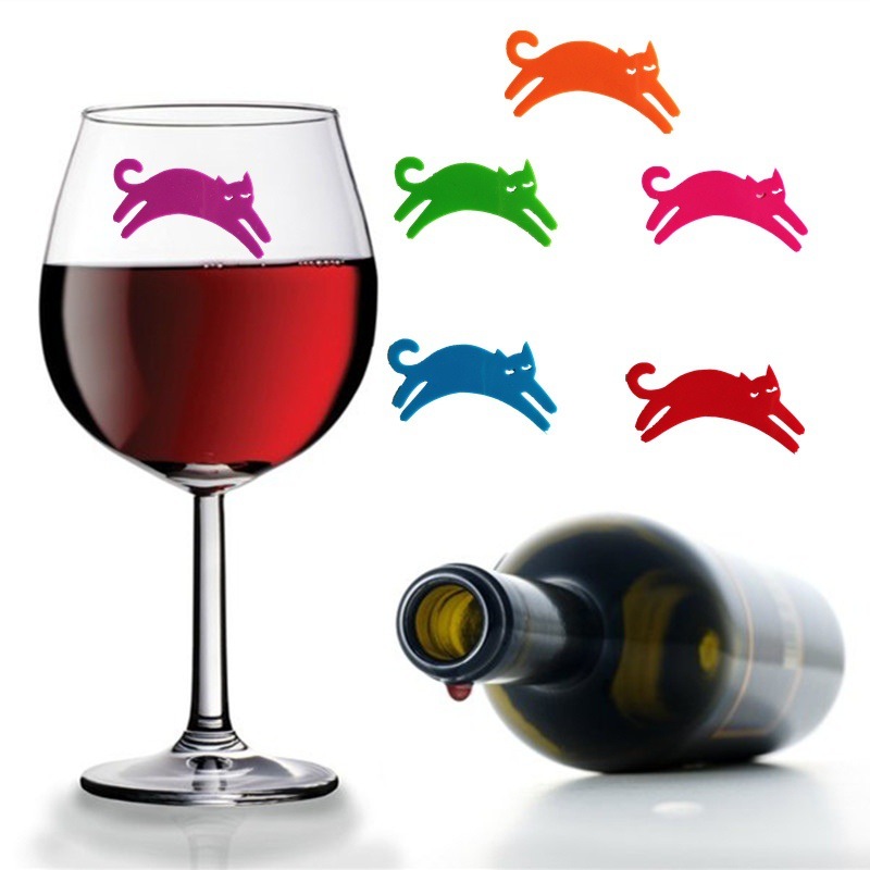 STICKERS POUR VERRE CHAT