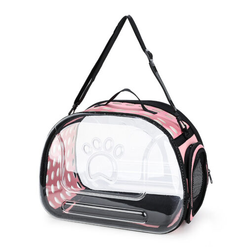 SAC DE TRANSPORT TRANSPARENT CHAT