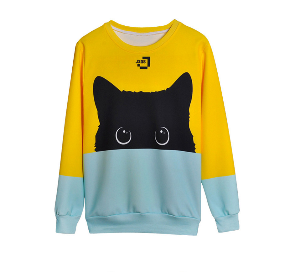 SWEAT TÊTE DE CHAT