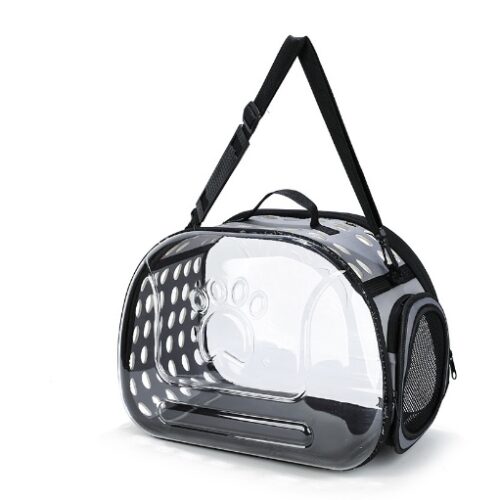 SAC DE TRANSPORT TRANSPARENT CHAT