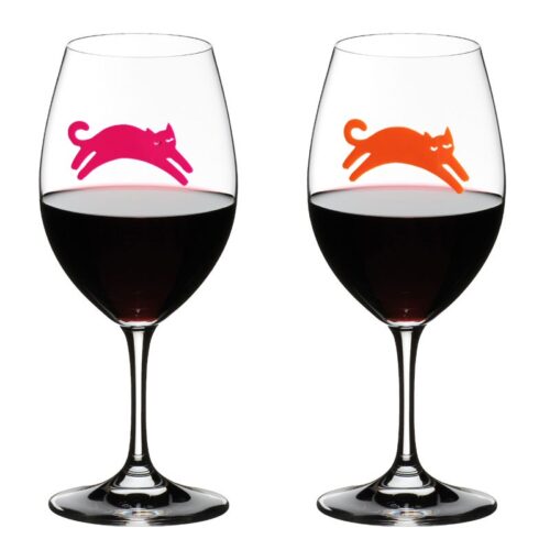 STICKERS POUR VERRE CHAT