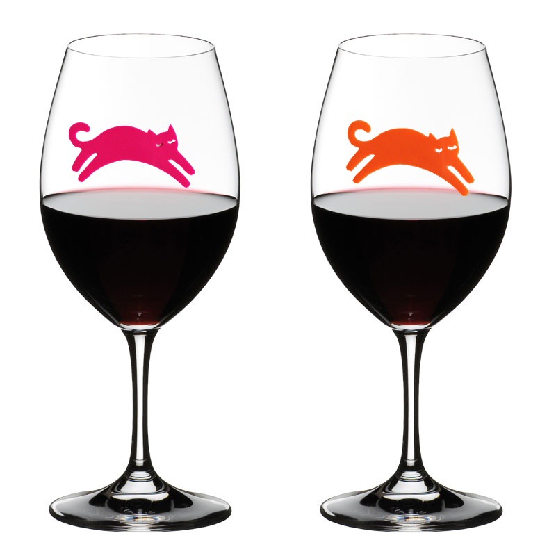 STICKERS POUR VERRE CHAT
