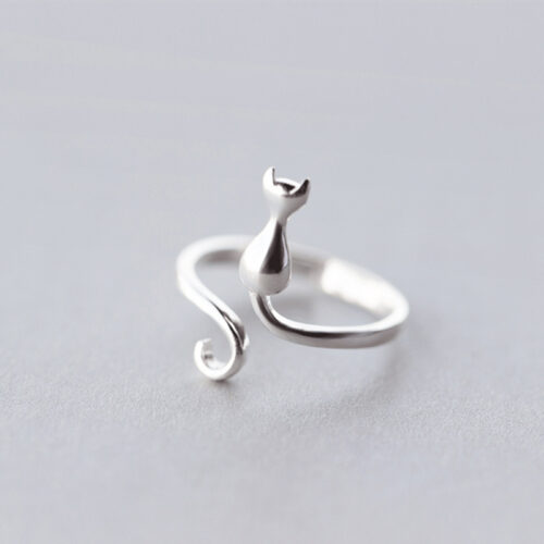 Bague chat de la foret