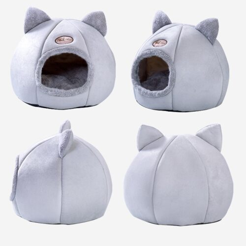 NID POUR CHAT SEMI-FERMÉ