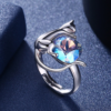Bague Chat Ajustable en Swarovski