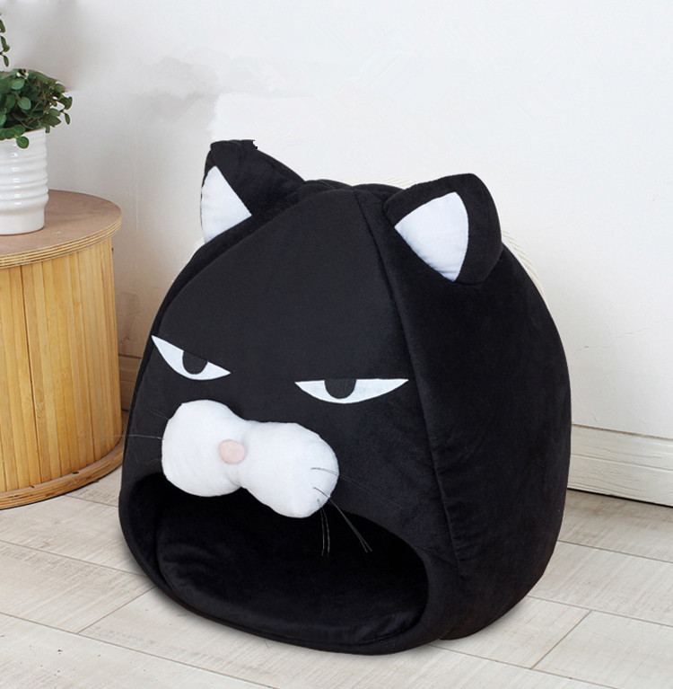 NID DE COUCHAGE CHAT noir
