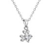 Collier Pate de Chat Argent