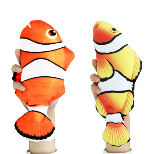 JOUET POUR CHAT SIMULATION POISSON
