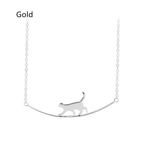 Collier Chat Escalade 925