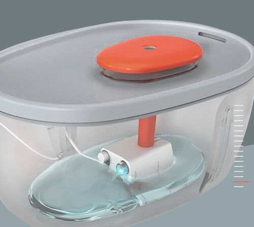 FONTAINE D’EAU POUR CHAT LED USB