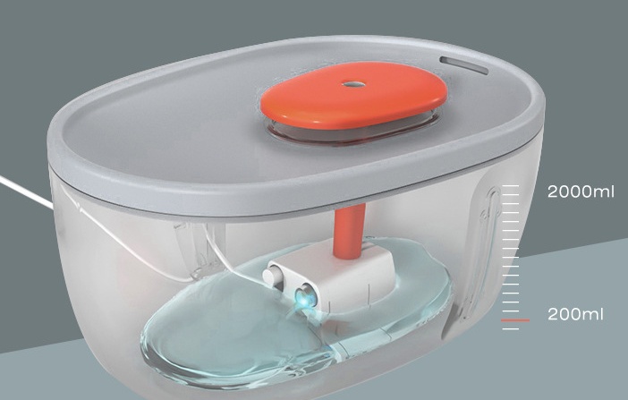 FONTAINE D’EAU POUR CHAT LED USB