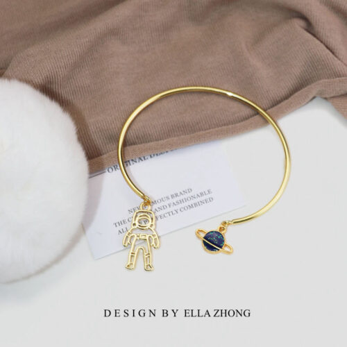 Bracelet Chat Astronaute