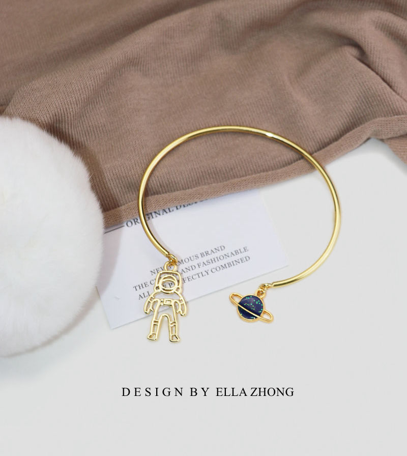 Bracelet Chat Astronaute