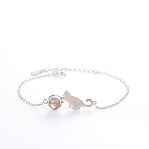 Bracelet simple de pierres de lune